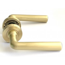 FRANCA door handle OS - satin brass