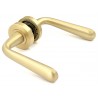 LAGUNA door handle OS - satin brass