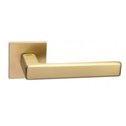 3095 5SQ door handle 158 - satin brass