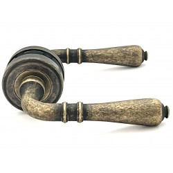 ROBERTA door handle AB - antique brass