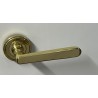 VIENNA door handle OLV - polished brass