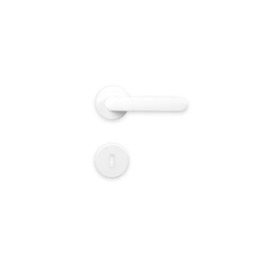 Klamka Colombo Mood ONE CC11 R z rozetami na klucz, white