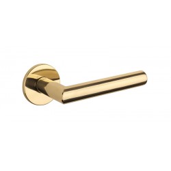 4002 5S door handle 01 - polished brass