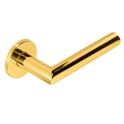 4002 5S door handle 01 - polished brass