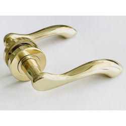 GAMMA door handle OLV - polished brass