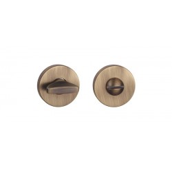 806 WC privacy lock 77 - patined brass
