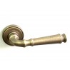 EMILY door handle YEB - patined brushed brass
