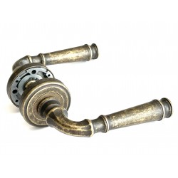 EMILY door handle AB - antique brass